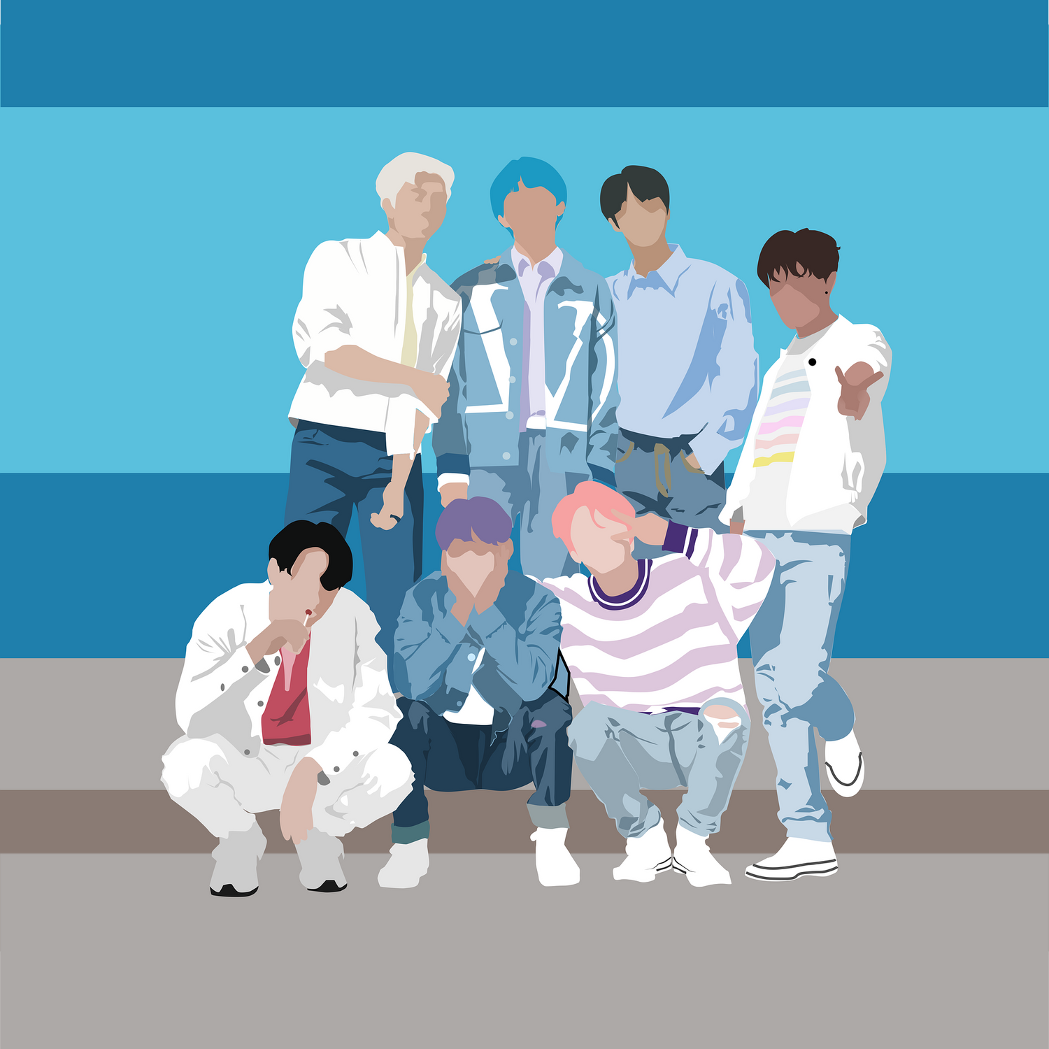 world dominated boy band BTS
